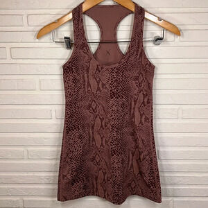 Lululemon Desert Snake Bark Berry Multi Cool Racerback, Women’s Size 4